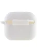 Силиконовый футляр для наушников AirPods 3 Белый / White