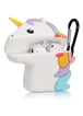 Силиконовый футляр Unicorn series для наушников AirPods 1/2 Фиолетовый