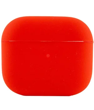 Силиконовый футляр для наушников AirPods 3 Красный / Red