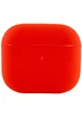 Силиконовый футляр для наушников AirPods 3 Красный / Red