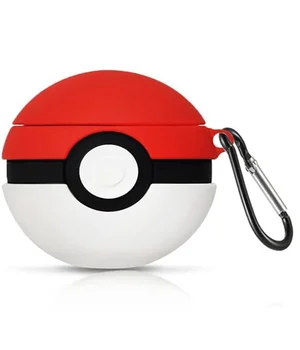 Силиконовый футляр Cartoons&Heroes для наушников AirPods 3 + карабин Покебол