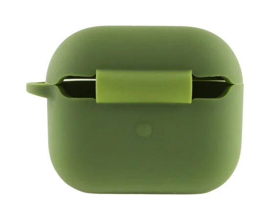 Силиконовый футляр для наушников AirPods 3 Зеленый / Dark Olive