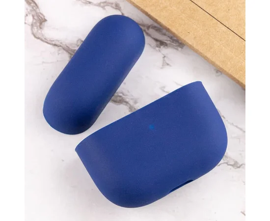 Силиконовый футляр для наушников AirPods 3 Синий / Navy blue