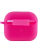 Силиконовый футляр для наушников AirPods 3 Розовый / Shiny pink