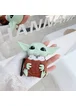 Силиконовый футляр Star Wars Force для наушников AirPods 1/2 + карабин Baby Yoda