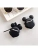 Силиконовый футляр Disney series для наушников AirPods + карабин Минни Маус