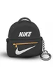 Силиконовый футляр Brand для наушников AirPods 1/2 + кольцо Nike Bag Black