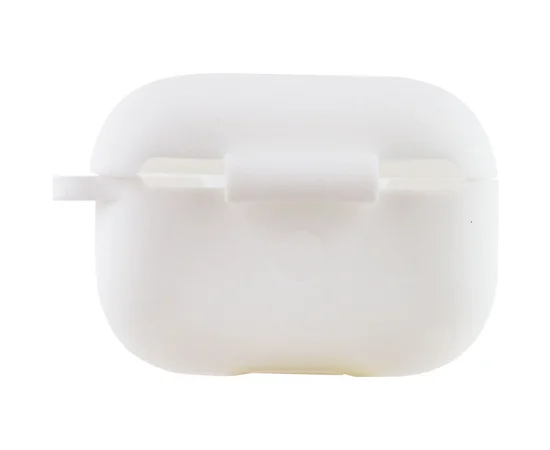 Силиконовый футляр для наушников AirPods Pro 2 Белый / White