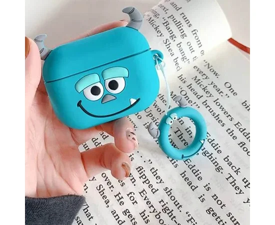 Силиконовый футляр Cartoons&Heroes для наушников AirPods Pro + кольцо Салли