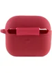 Силиконовый футляр для наушников AirPods 3 Красный / Rose Red