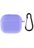 Силіконовий футляр для навушників AirPods 3 Бузковий / Dasheen