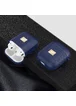 TPU футляр Leather Type для наушников AirPods 1/2 Синий