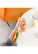 Силиконовый футляр Food для наушников AirPods 3 + кольцо Бургер