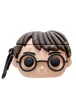 Силиконовый футляр Harry Potter для наушников AirPods 1/2 + карабин Гарри Поттер