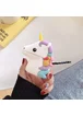 Силиконовый футляр Unicorn series для наушников AirPods 1/2 Фиолетовый