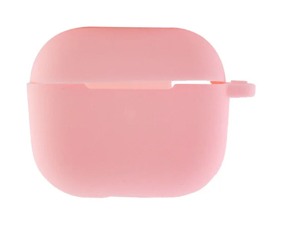 Силиконовый футляр для наушников AirPods 3 Розовый / Light pink