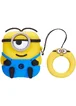 Силиконовый футляр Minion series для наушников AirPods + кольцо Стюарт