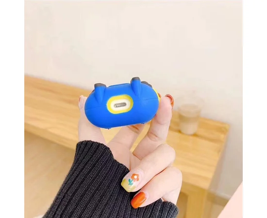 Силиконовый футляр Minion series для наушников AirPods + кольцо Стюарт