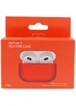 Силиконовый футляр для наушников AirPods 3 Красный / Red
