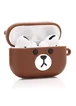 Силиконовый футляр Cartoons&Heroes для наушников AirPods Pro + кольцо Мишка