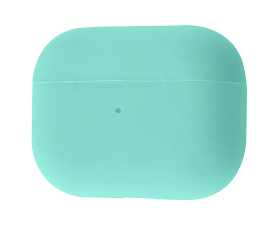 Силиконовый футляр для наушников AirPods Pro Бирюзовый / Ice Blue