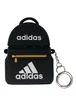 Силиконовый футляр Brand для наушников AirPods 1/2 + кольцо Adidas Bag Black