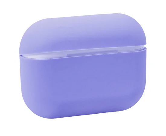 Силиконовый футляр для наушников AirPods Pro Сиреневый / Dasheen