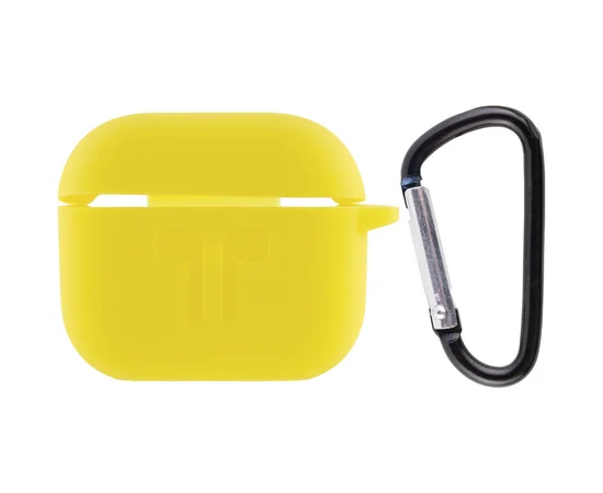 Силіконовий футляр для навушників AirPods 3 Жовтий / Neon Yellow