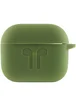 Силиконовый футляр для наушников AirPods 3 Зеленый / Dark Olive