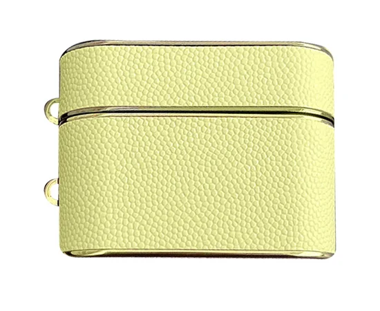 Кожаный футляр Suitcase для наушников AirPods Pro / Pro 2 Khaki