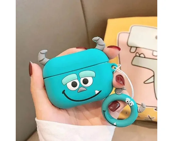 Силиконовый футляр Cartoons&Heroes для наушников AirPods Pro + кольцо Салли