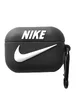 Силиконовый футляр Brand для наушников AirPods 3 + карабин Nike Black