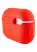 Силиконовый футляр New с карабином для наушников Airpods Pro Красный / Red