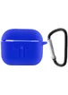 Силиконовый футляр для наушников AirPods 3 Синий / Shiny blue