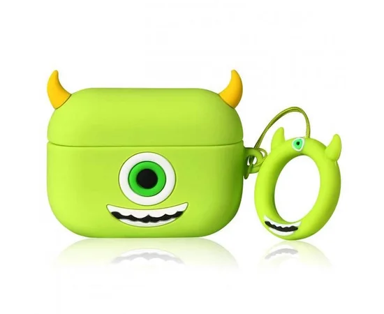 Силиконовый футляр Cartoons&Heroes для наушников AirPods 3 + кольцо Майк Вазовски