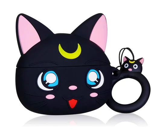 Силиконовый футляр Cartoons&Heroes для наушников AirPods Pro + кольцо Артемис