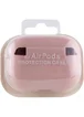 Силіконовий футляр з мікрофіброю для навушників Airpods Pro Рожевий / Pink Sand