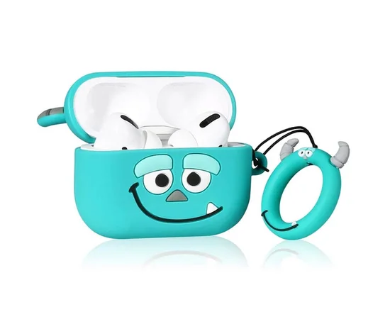 Силиконовый футляр Cartoons&Heroes для наушников AirPods Pro + кольцо Салли