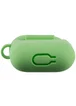 Силиконовый футляр New с карабином для наушников Airpods 1/2 Мятный / Mint
