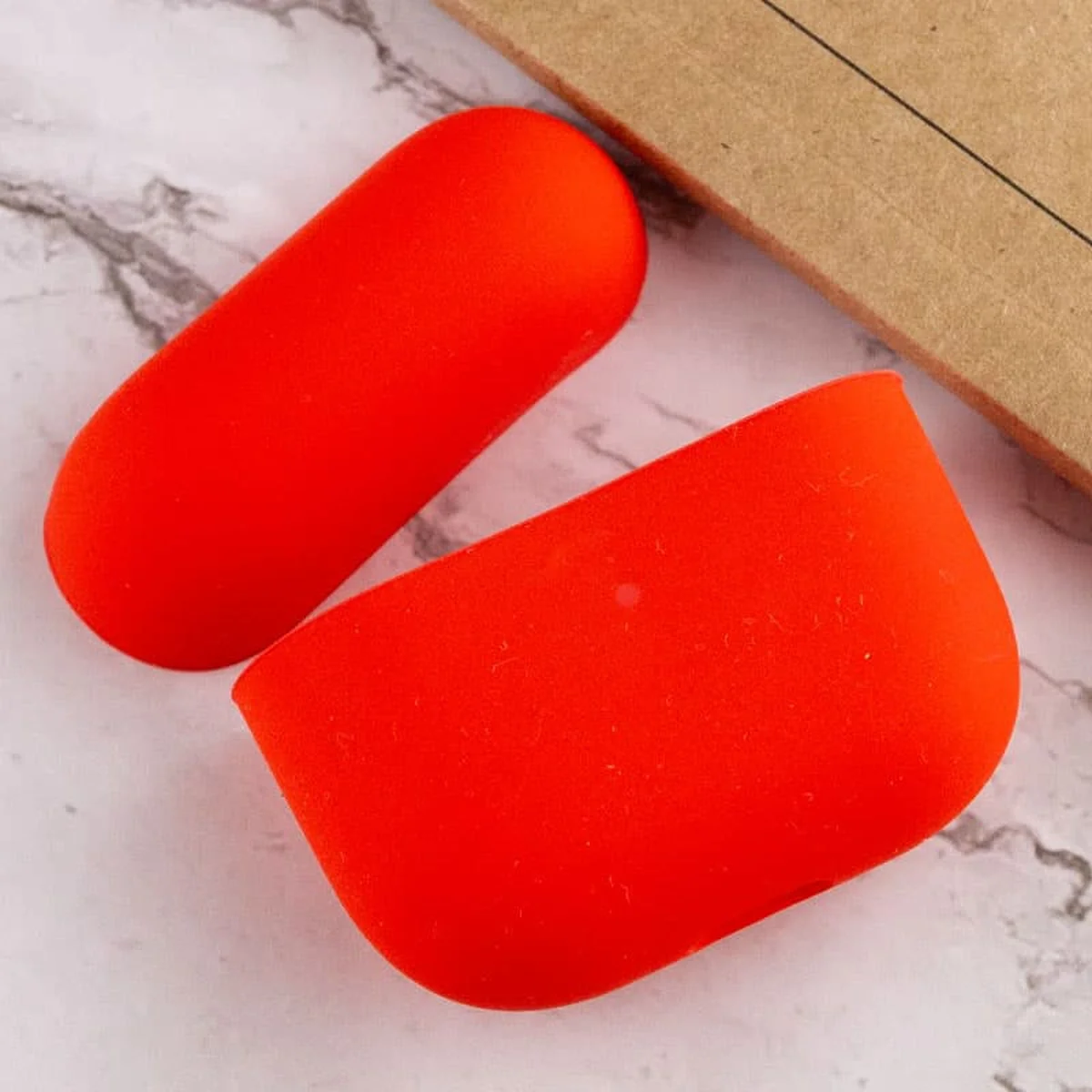 Силиконовый футляр для наушников AirPods 3 Красный / Red