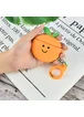 Силиконовый футляр Smile Fruits series для наушников AirPods orange