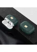 TPU футляр Leather Type для наушников AirPods Pro Зеленый