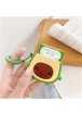 Силиконовый футляр Smile Fruits series для наушников AirPods Avocado kid