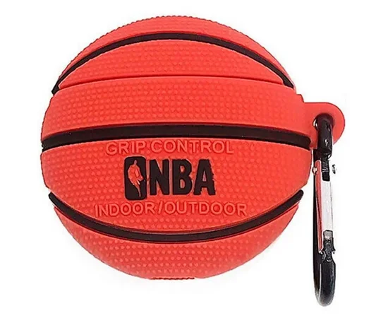 Силиконовый футляр Brand для наушников AirPods 3 + карабин NBA