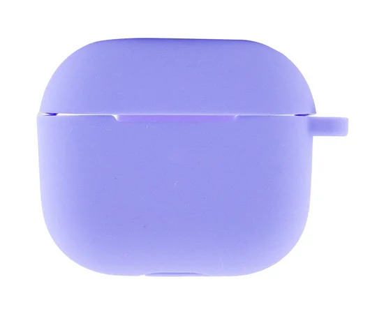 Силиконовый футляр для наушников AirPods 3 Сиреневый / Dasheen