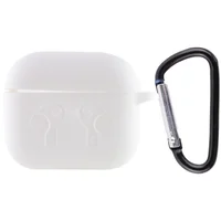 Силиконовый футляр для наушников AirPods 3 Белый / White