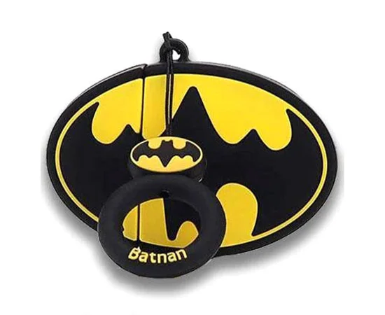 Силиконовый футляр Marvel & DC series для наушников AirPods 1/2 + кольцо Batman New 2