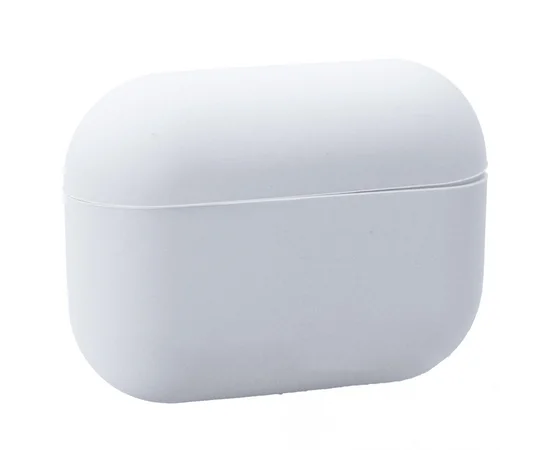 Силиконовый футляр для наушников AirPods Pro Белый / White