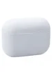 Силиконовый футляр для наушников AirPods Pro Белый / White