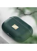 TPU футляр Leather Type для наушников AirPods Pro Зеленый